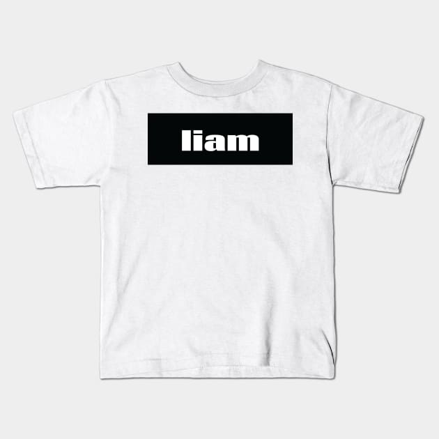 Liam Kids T-Shirt by ProjectX23Red